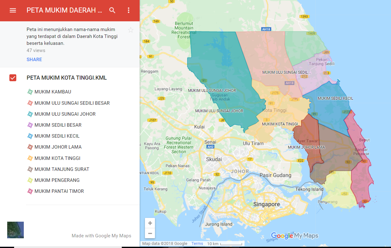 Peta Peta Majlis Daerah Kota Tinggi Portal Rasmi Majlis Daerah Kota Tinggi Mdkt