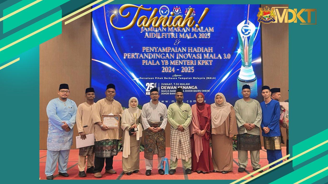 Pertandingan Inovasi Mala 3.0 Piala YB Menteri KPKT 2024/2025 Pertandingan Inovasi Mala 3.0 Piala YB Menteri KPKT 2024/2025