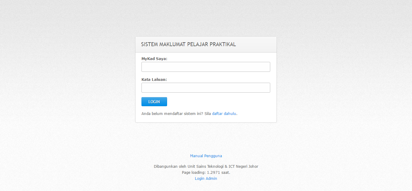 Sistem Maklumat Pelajar Praktikal